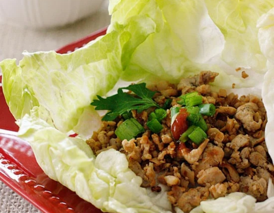 lettuce wraps with asian chicken recipe