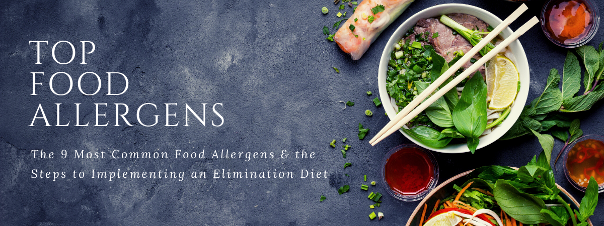 top food allergens and elimination diet header