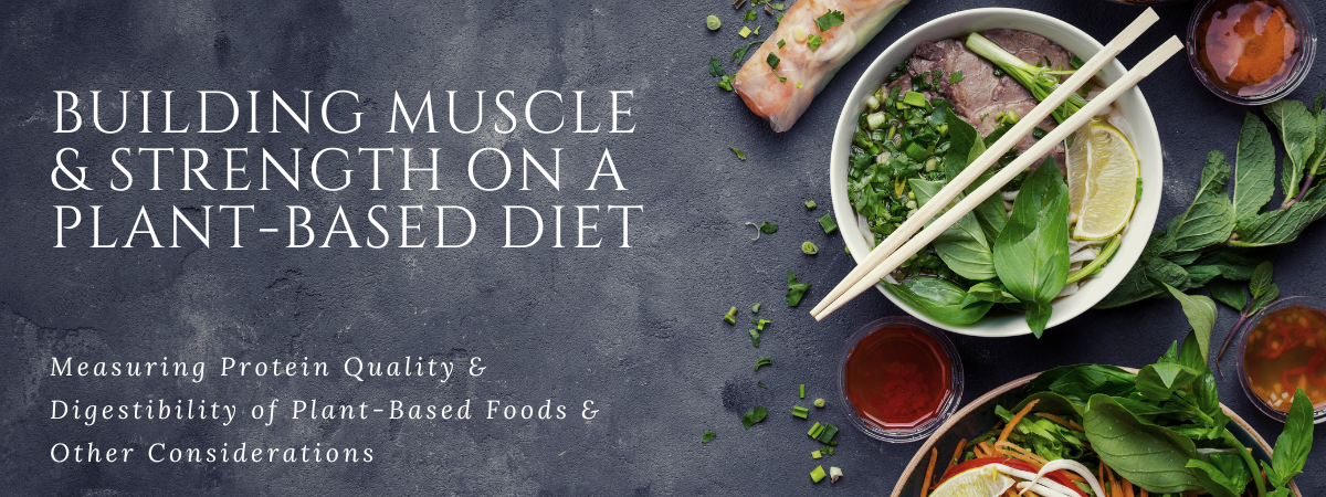 building muscle on a plant based diet cover