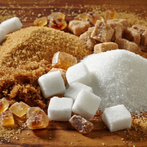 different sugar types different sugar types